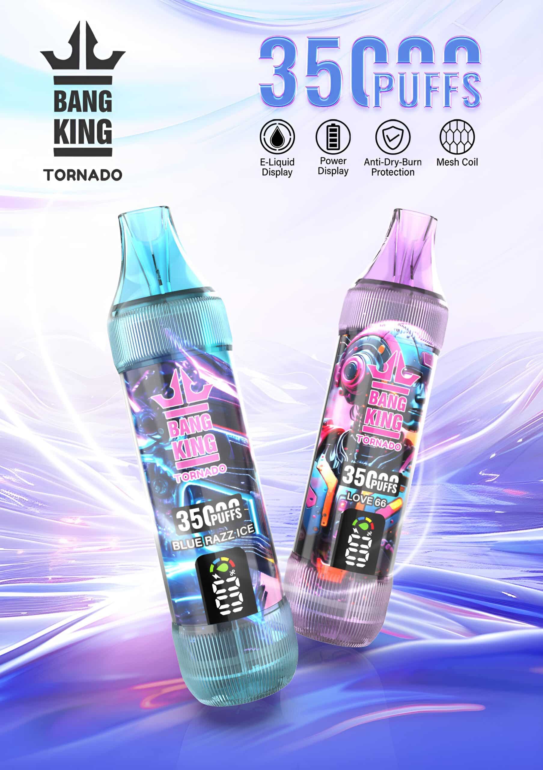Bang King 35000口大煙量拋棄式電子煙 歐美暢銷款:圖片 2