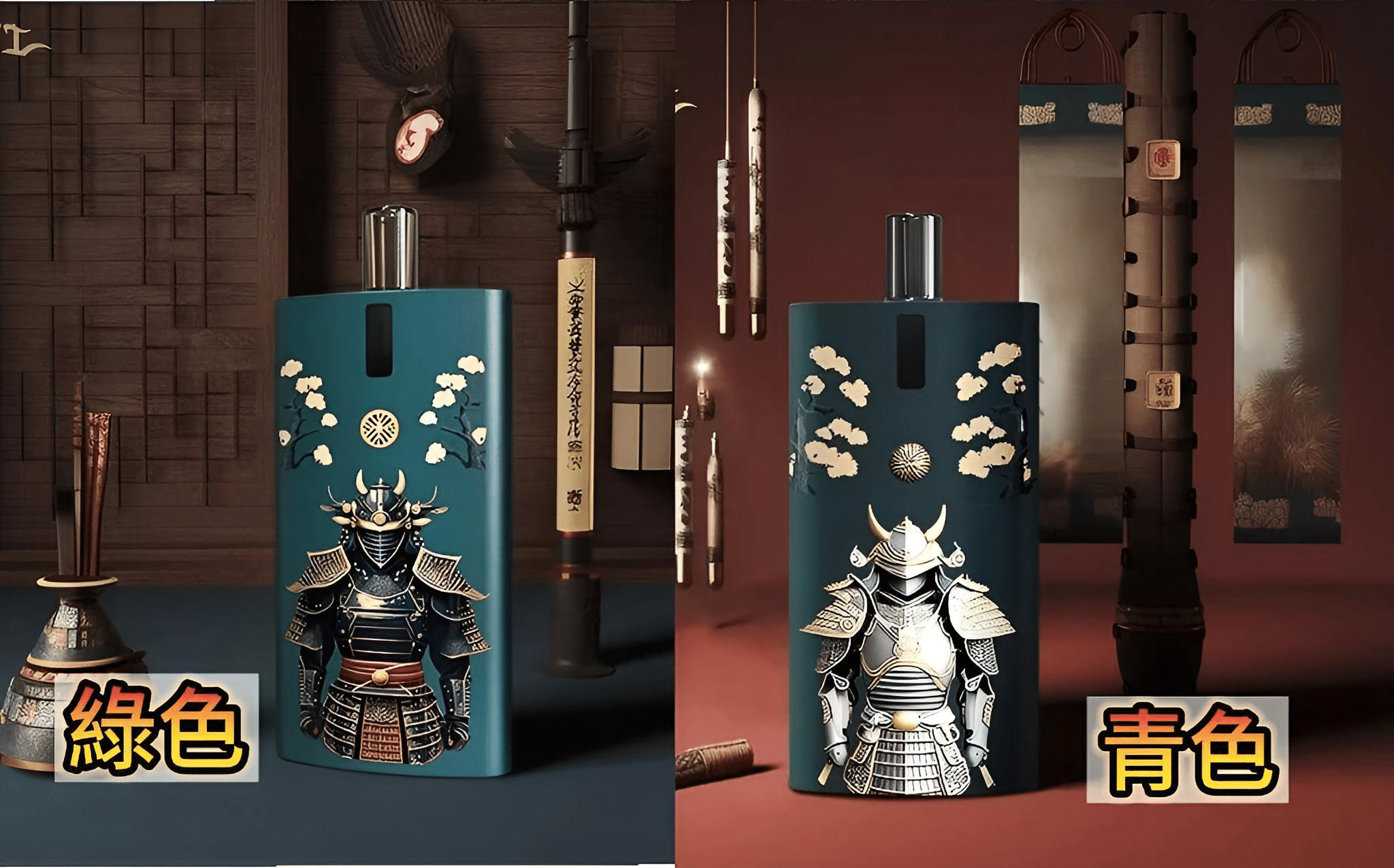 SAMURAI 將軍主機鎧甲套裝|注油主機組合 1.2Ω/0.8Ω 空倉|711貨到付款