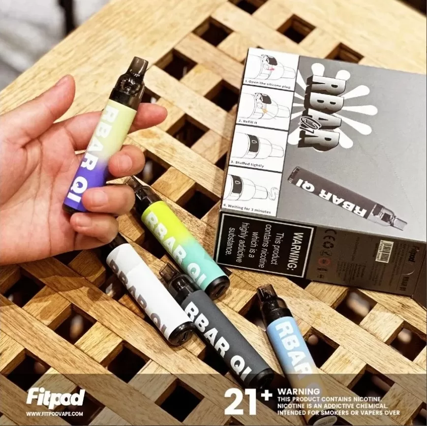 FITPOD RBAR Q1 拋棄式注油主機|耐用便捷|支持多次注油