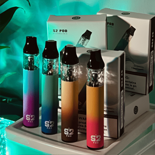 S2 POD 將軍小煙主機｜0.8Ω 可注油空彈｜換彈式設計｜三入裝