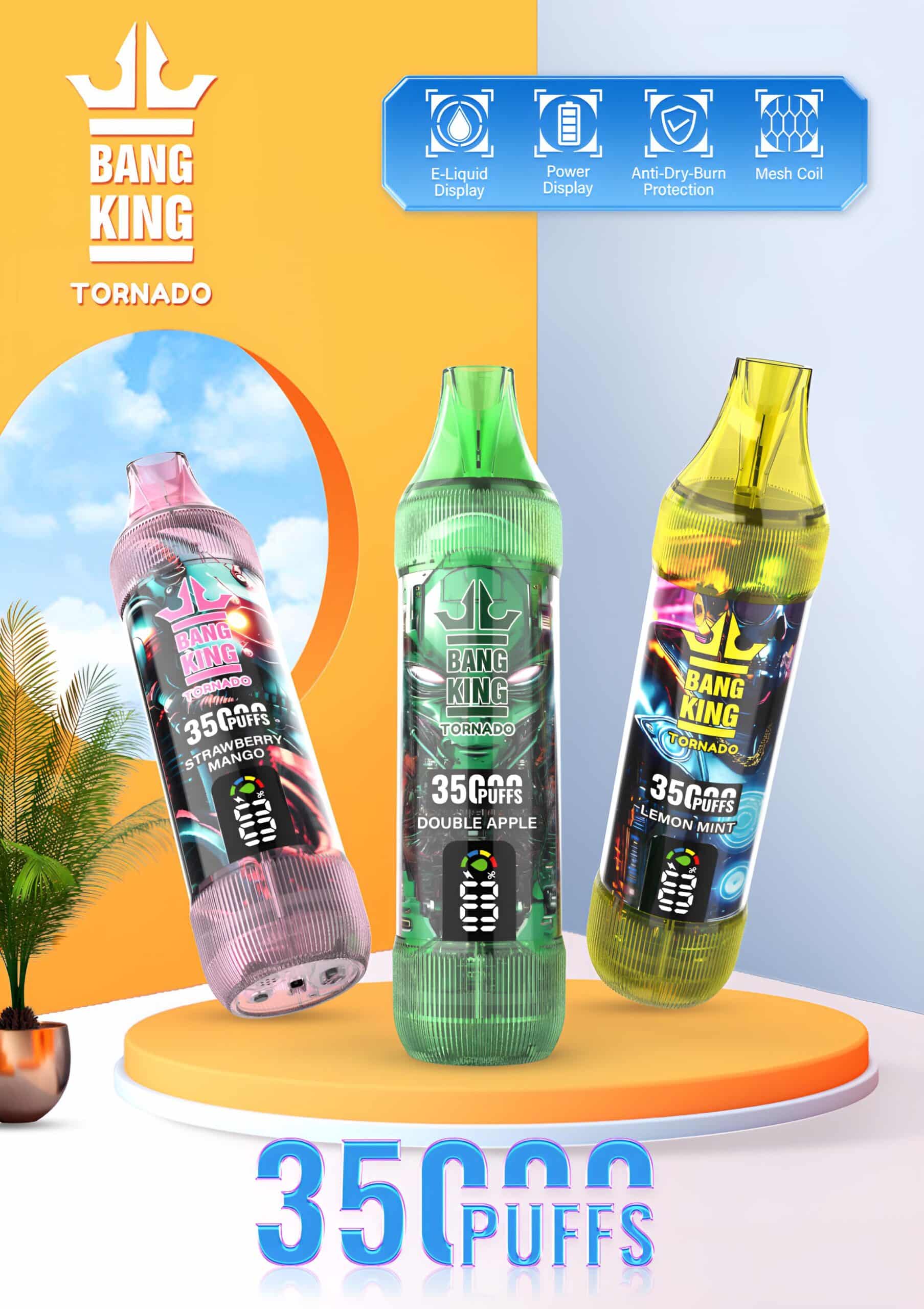 Bang King 35000口大煙量拋棄式電子煙 歐美暢銷款:圖片 4