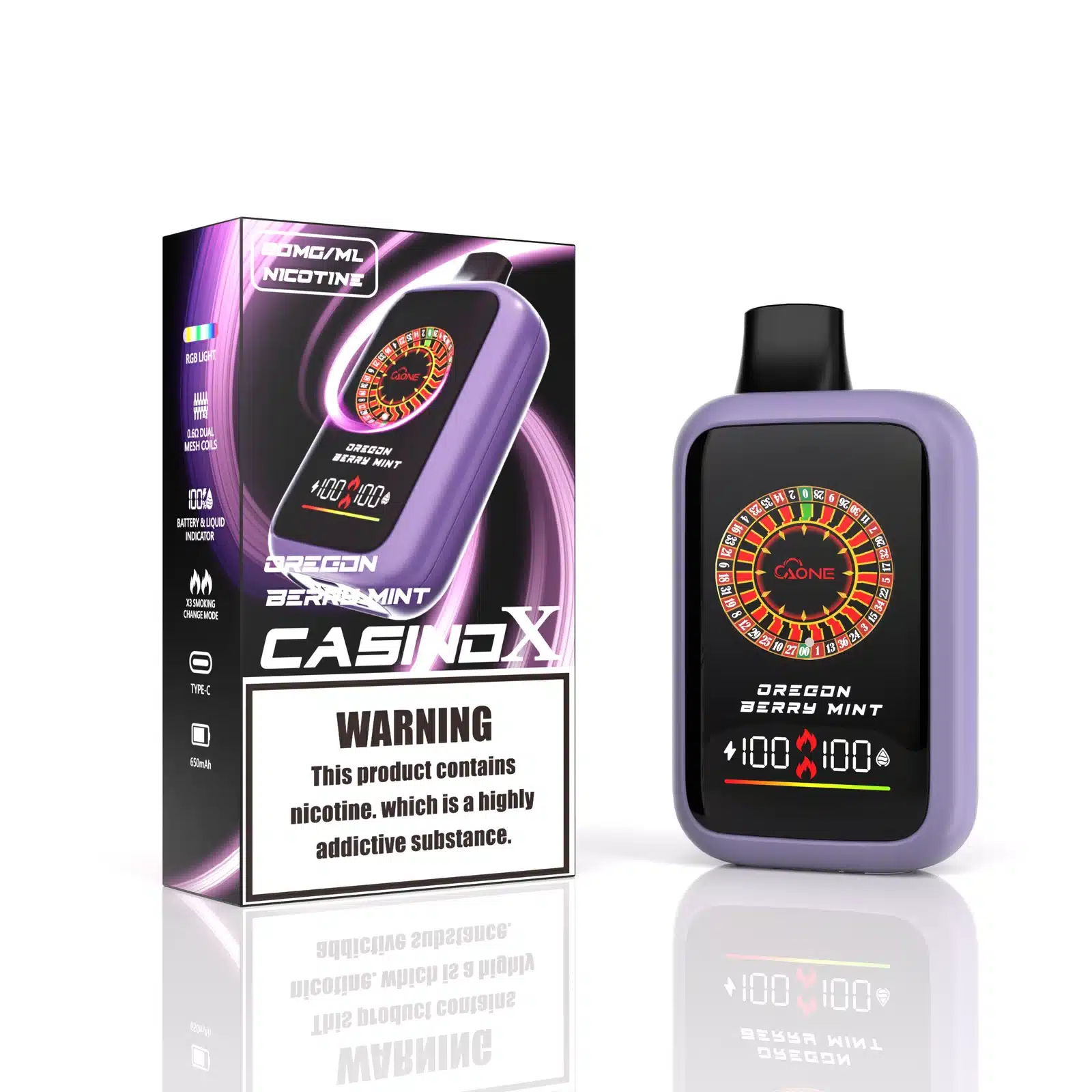 AONE VAPE – CasinoX 16000口|賭場風格限量版一次性電子煙:圖片 6