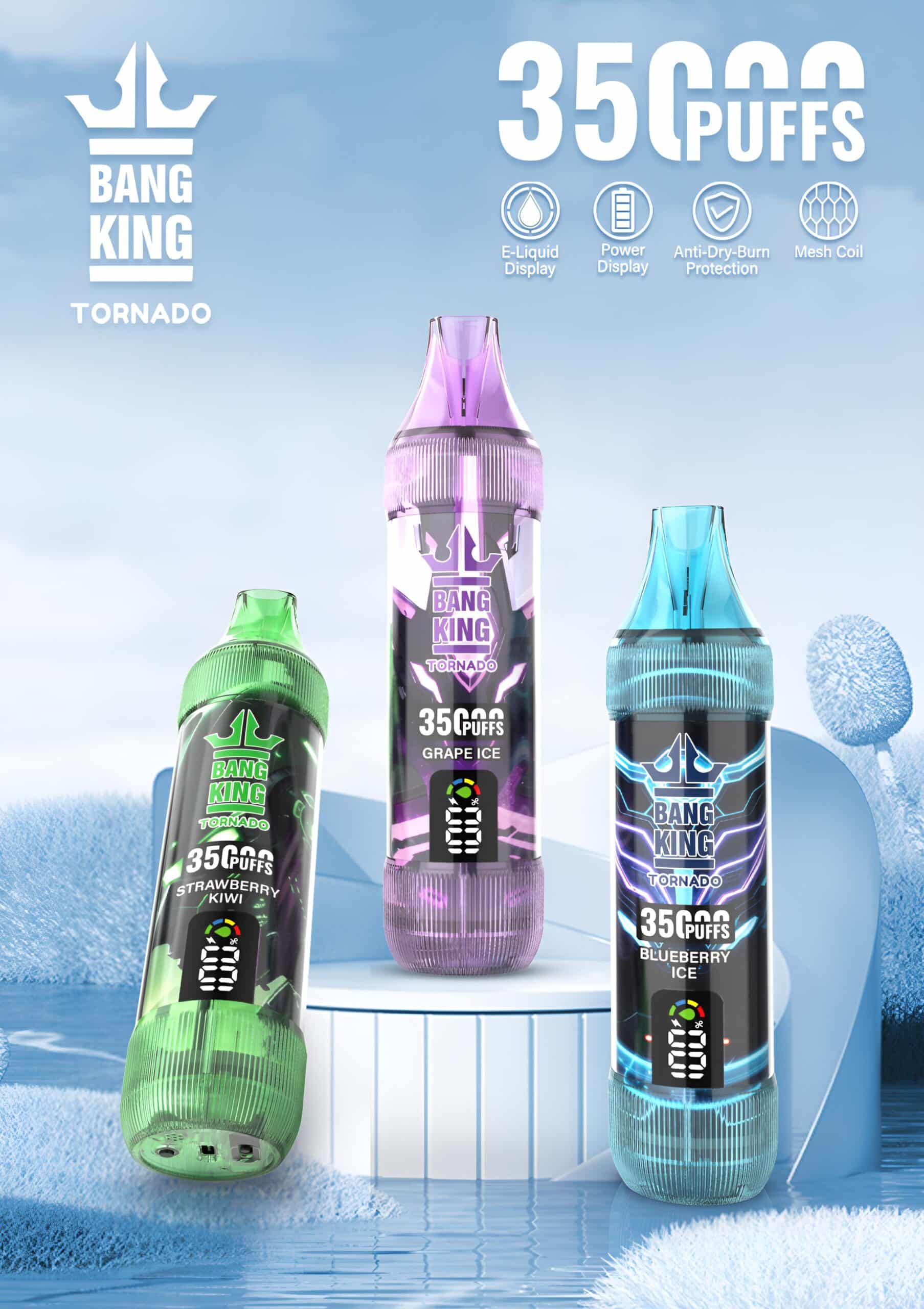 Bang King 35000口大煙量拋棄式電子煙 歐美暢銷款:圖片 3