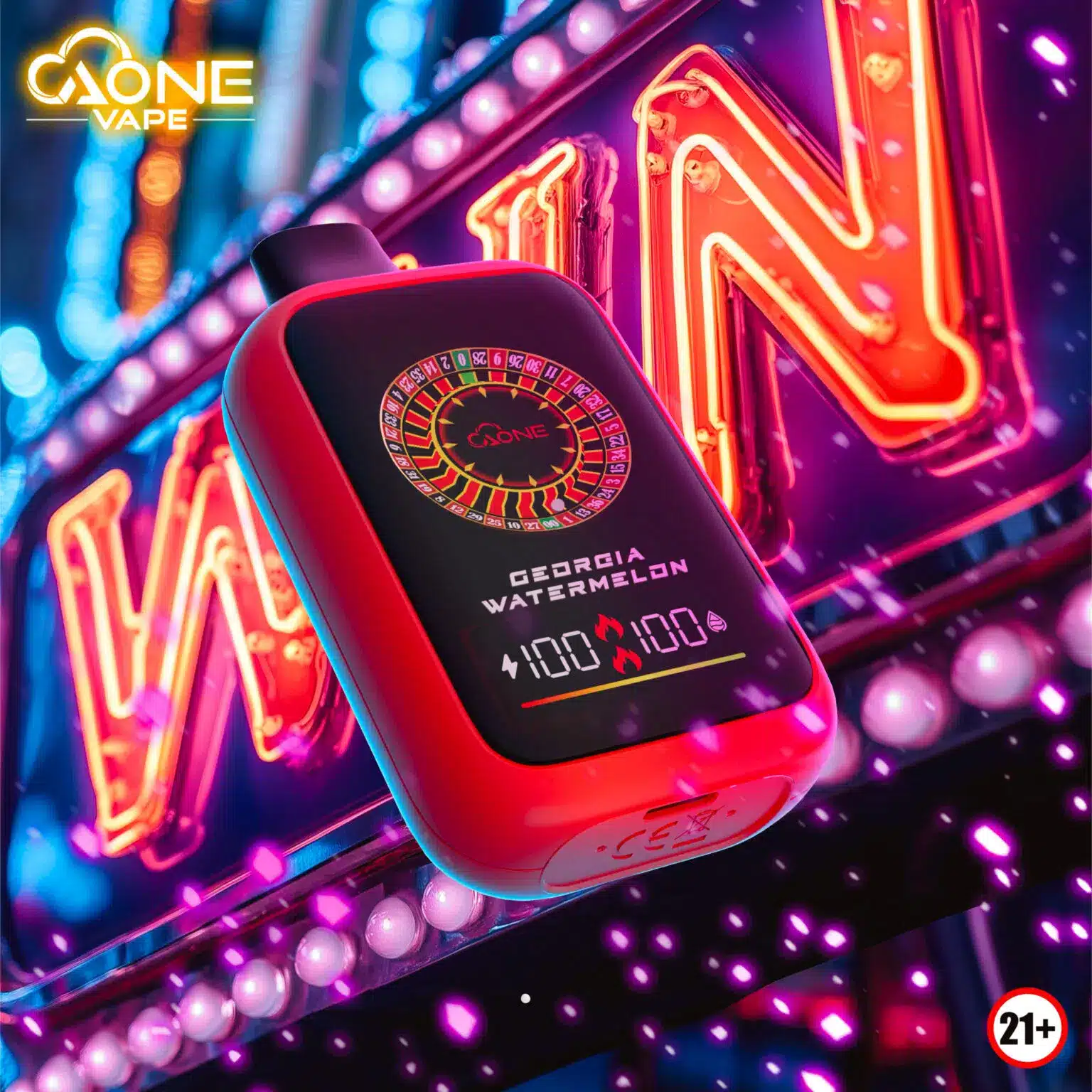 AONE VAPE – CasinoX 16000口|賭場風格限量版一次性電子煙