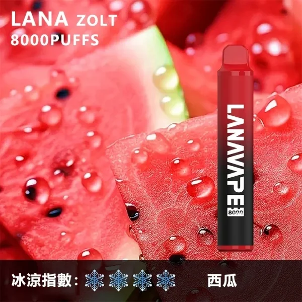 LANA 8000口拋棄式電子煙/ZOLT系列8000口台灣現貨:圖片 6