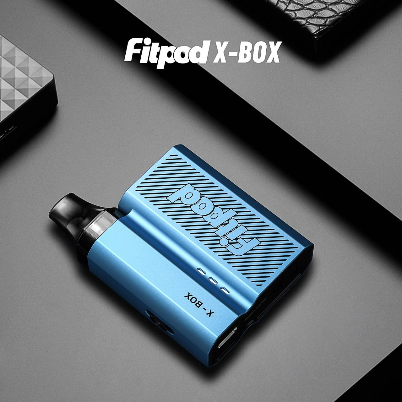 FITPOD X-BOX 小煙主機|斯萊克 SLYEKS 四代組合|1300mAh 強勁續航|Type-C 快速充電:圖片 3