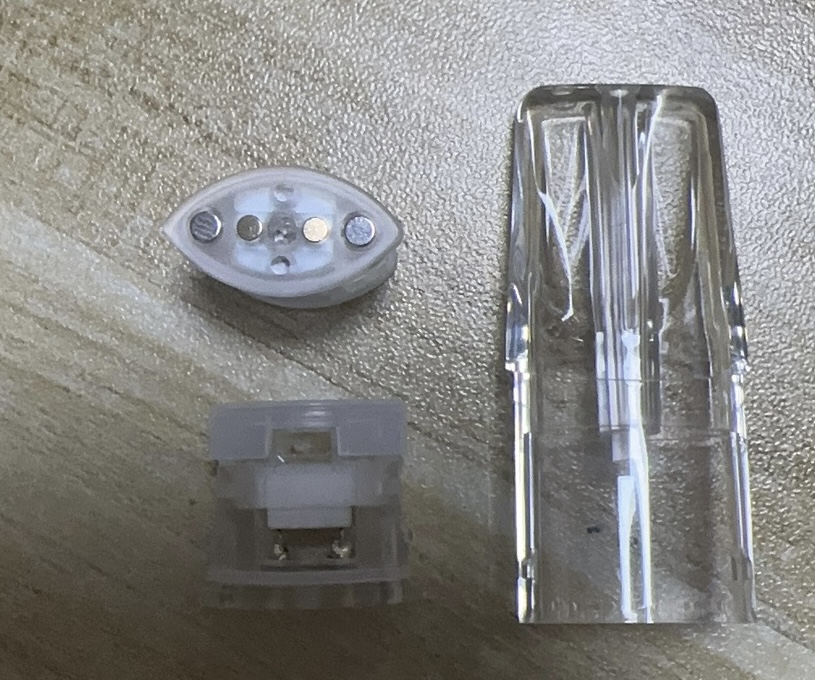【50顆/100顆】LANA 1.6ml 發光空煙彈空倉 兼容一代主機 可重複注油 防漏設計 台灣現貨